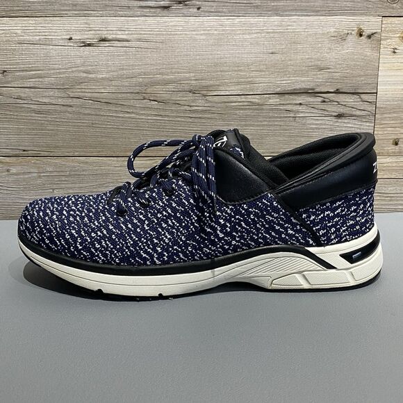 Zeba Shoes Hands Free Athletic Walking Shoes Midnight Blue Knit Men’s 11.5 main image 9